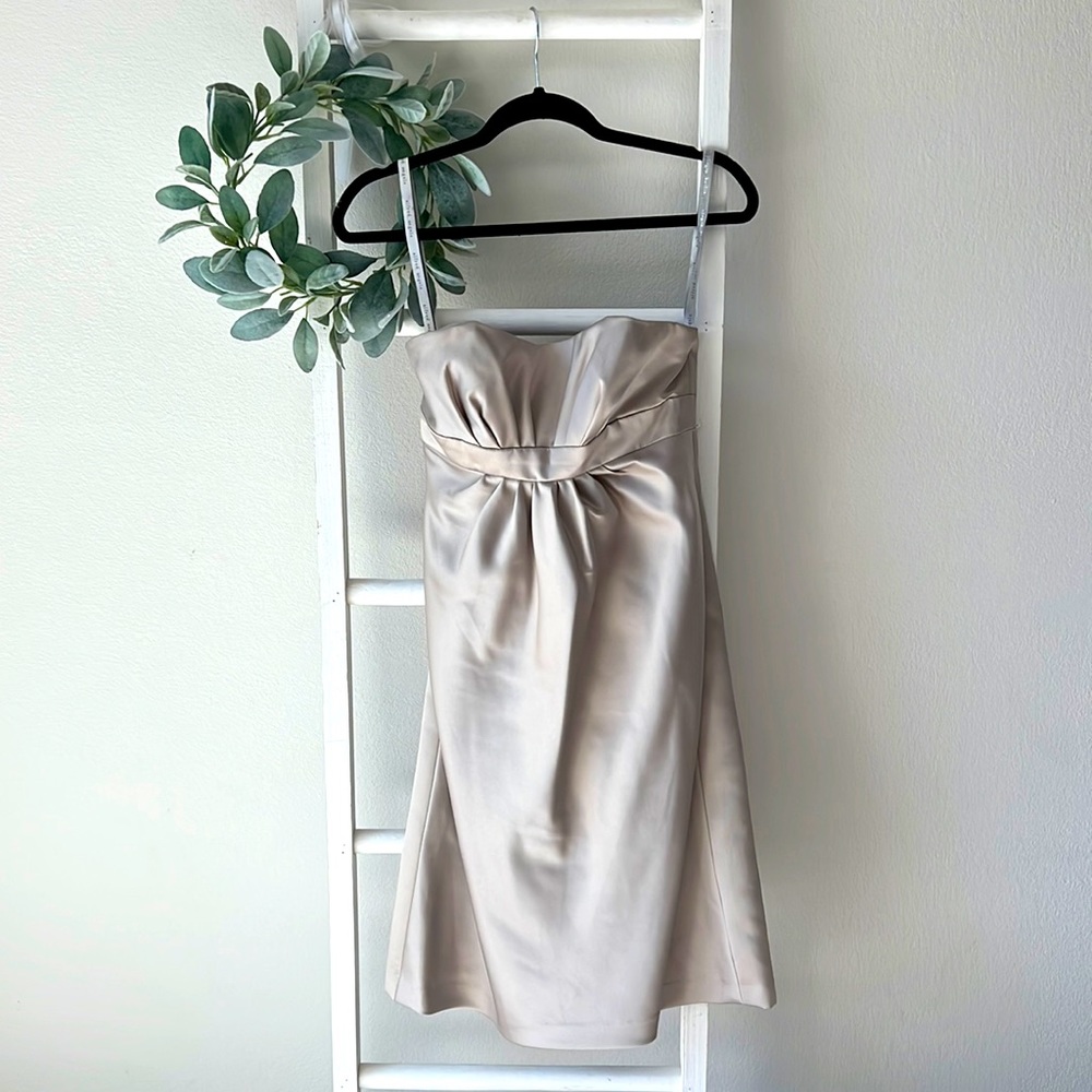 Alfred Angelo Strapless Cocktail Dress